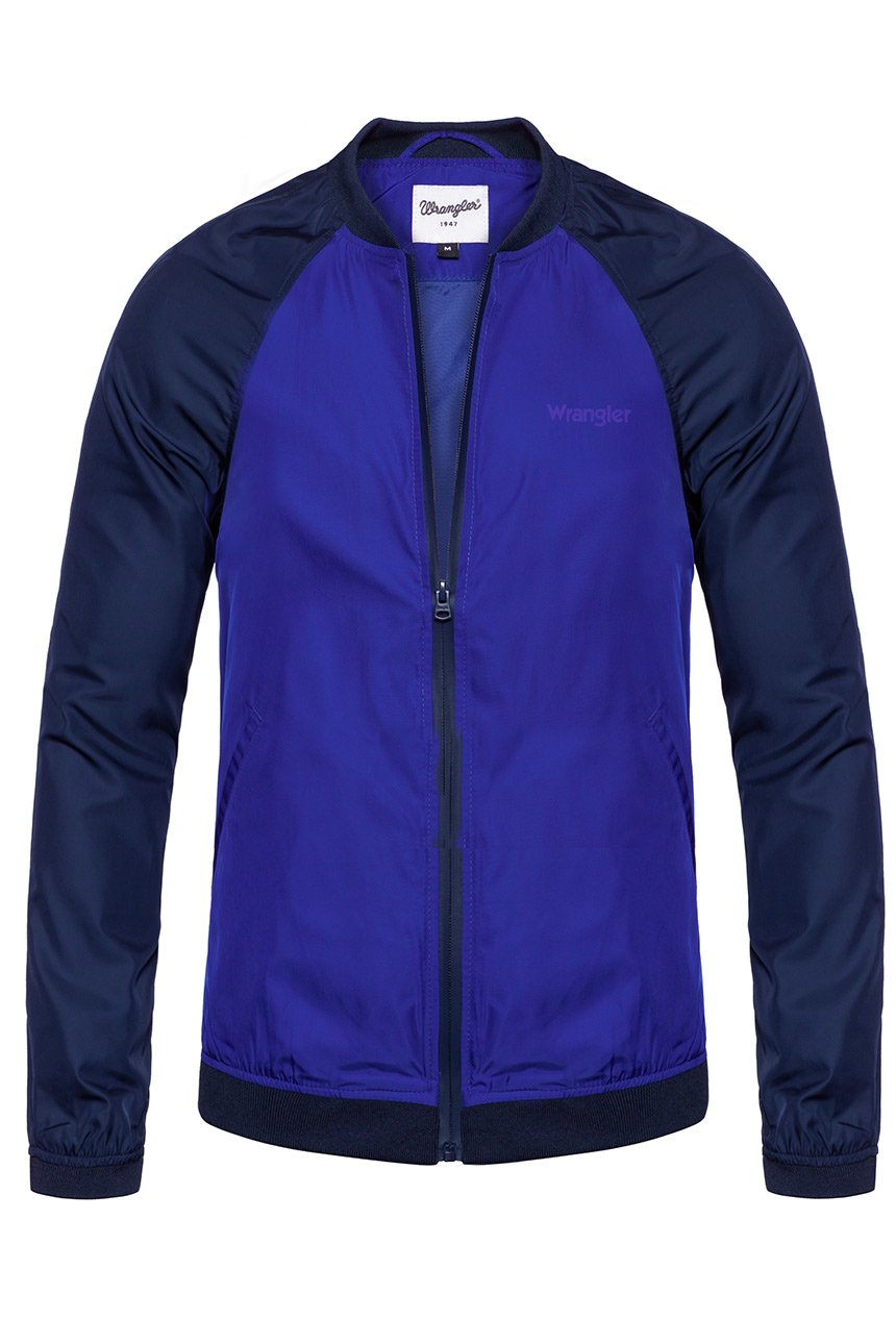 KURTKA WRANGLER BOMBER SURF BLUE W4745XC6U