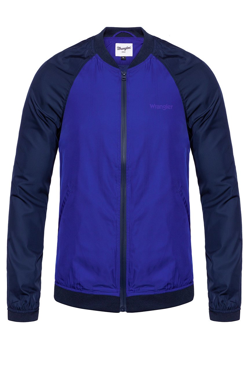 KURTKA WRANGLER BOMBER SURF BLUE W4745XC6U