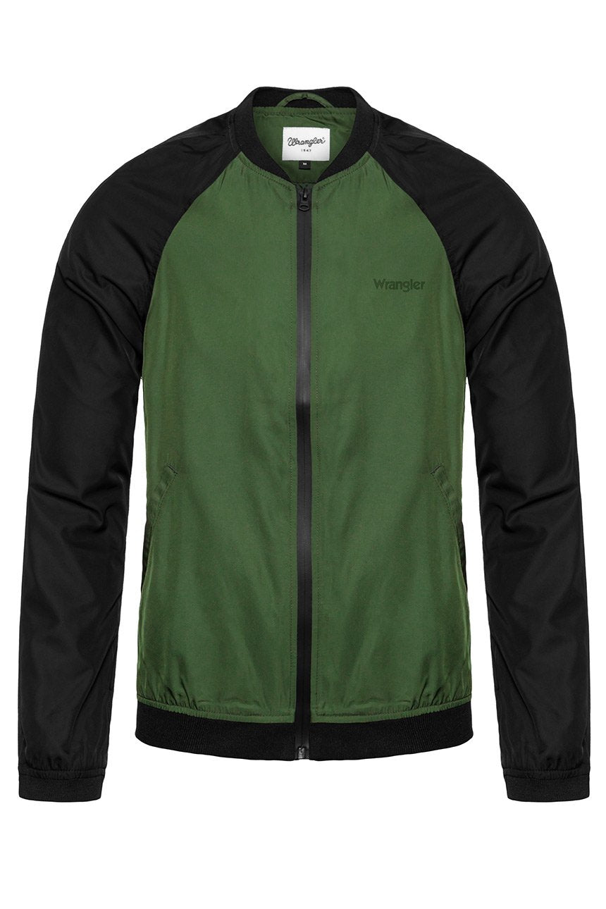 KURTKA WRANGLER BOMBER OLIVINE W4745XCFR