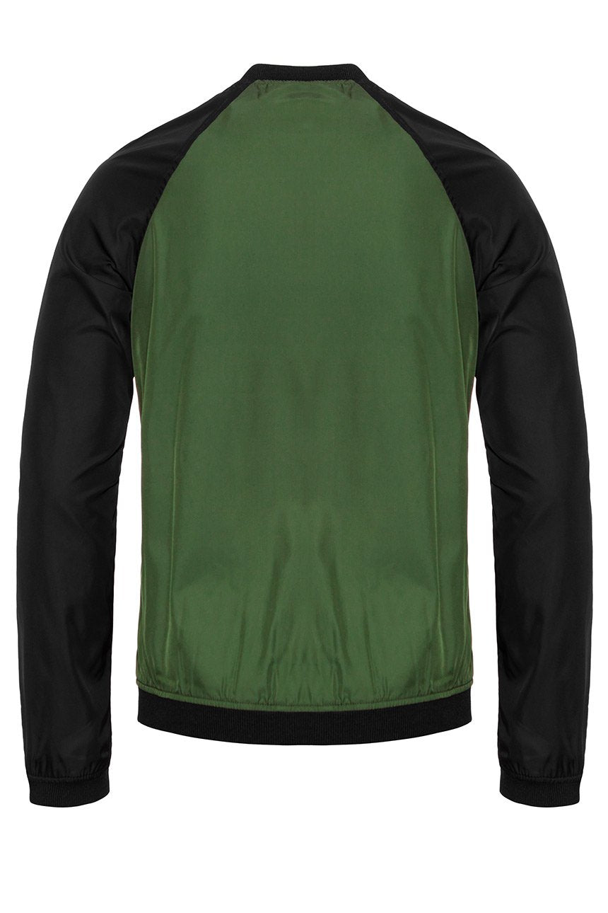 KURTKA WRANGLER BOMBER OLIVINE W4745XCFR