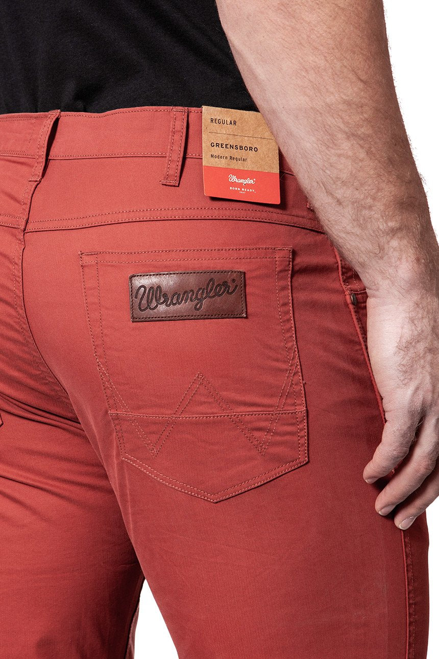 WRANGLER GREENSBORO RED OCHRE W15QAN73L