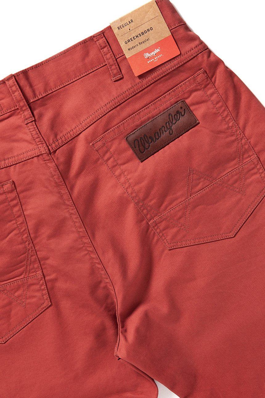 WRANGLER GREENSBORO RED OCHRE W15QAN73L