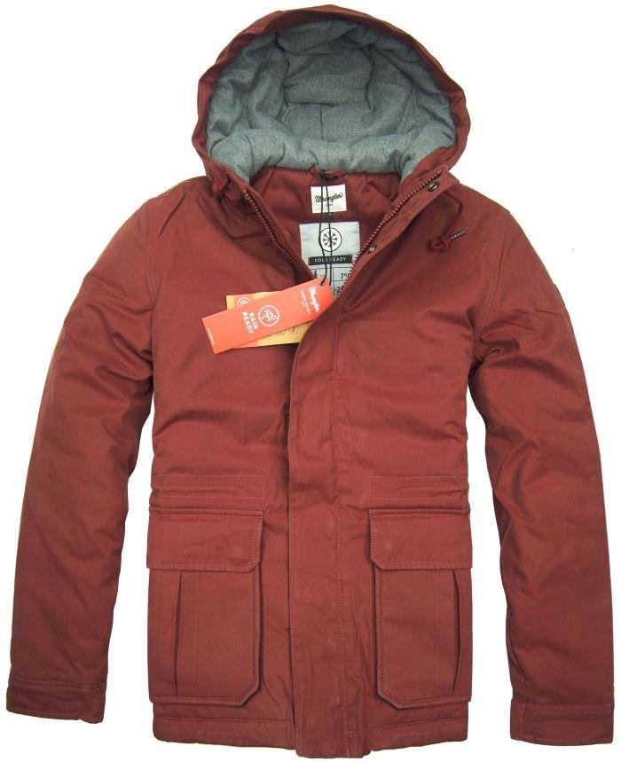 KURTKA ZIMOWA WRANGLER THE ENTHUSIAST RUSSET BROWN W4599XJMA