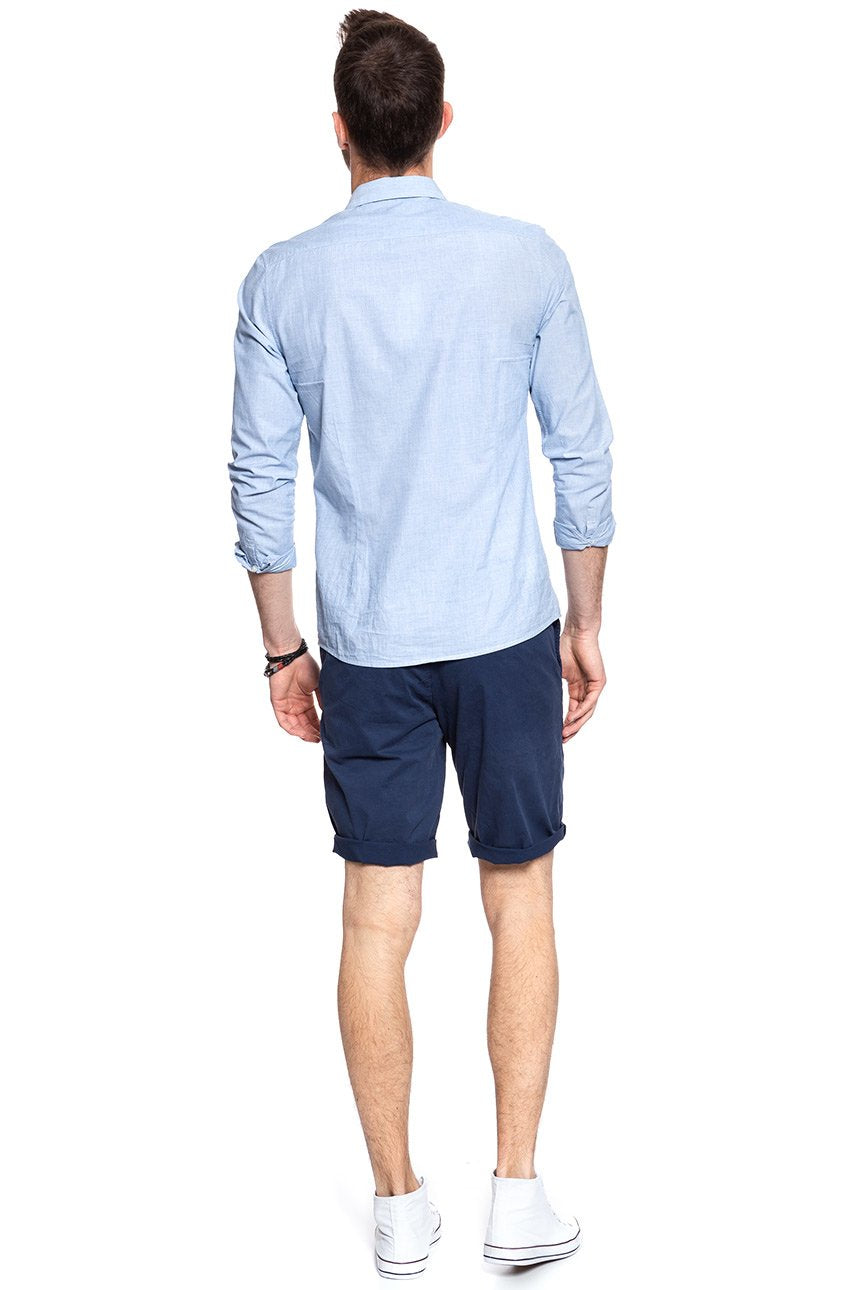 KRÓTKIE SPODENKI WRANGLER CHINO SHORT PATRIOT BLUE W14AMM13Q