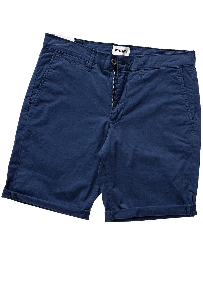 KRÓTKIE SPODENKI WRANGLER CHINO SHORT PATRIOT BLUE W14AMM13Q