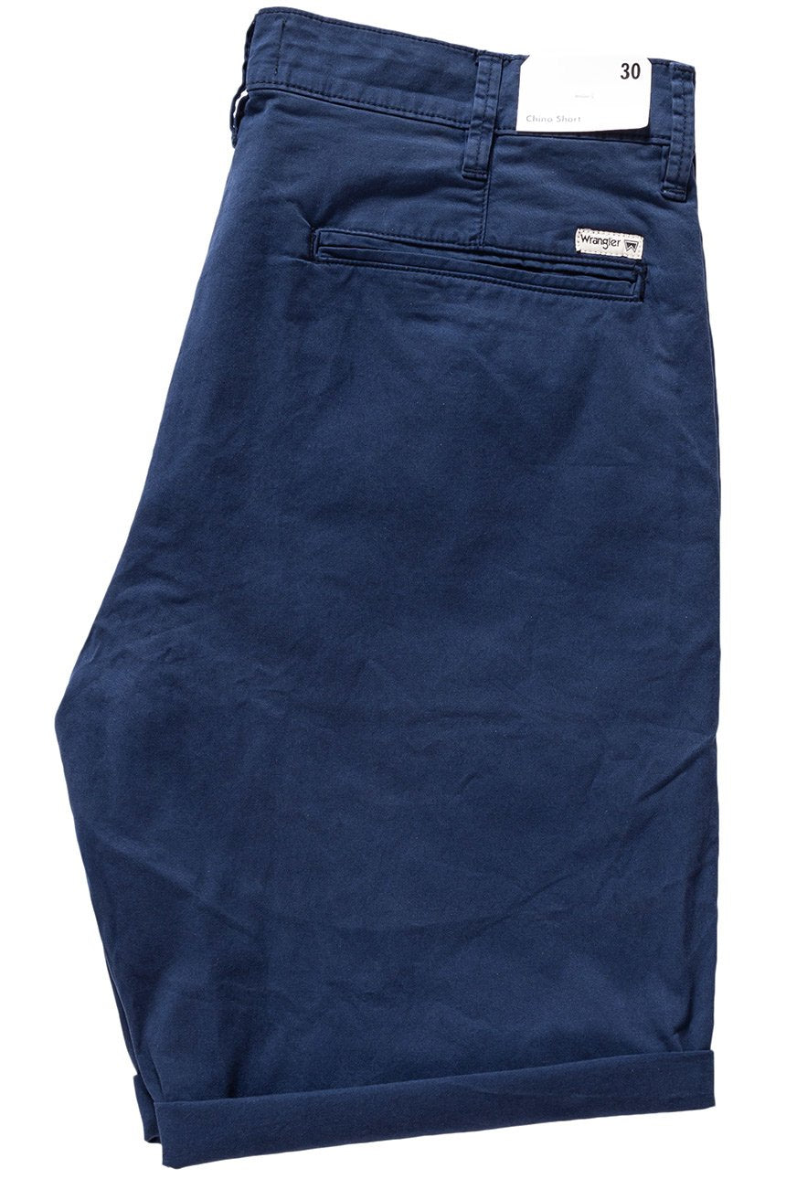 KRÓTKIE SPODENKI WRANGLER CHINO SHORT PATRIOT BLUE W14AMM13Q