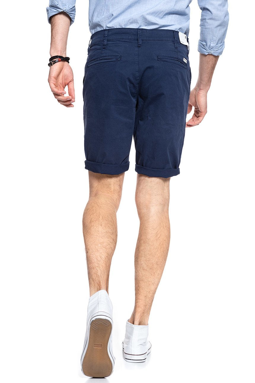 KRÓTKIE SPODENKI WRANGLER CHINO SHORT PATRIOT BLUE W14AMM13Q