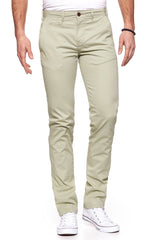 WRANGLER SPODNIE MĘSKIE CHINO CAMEL W14LOO49J