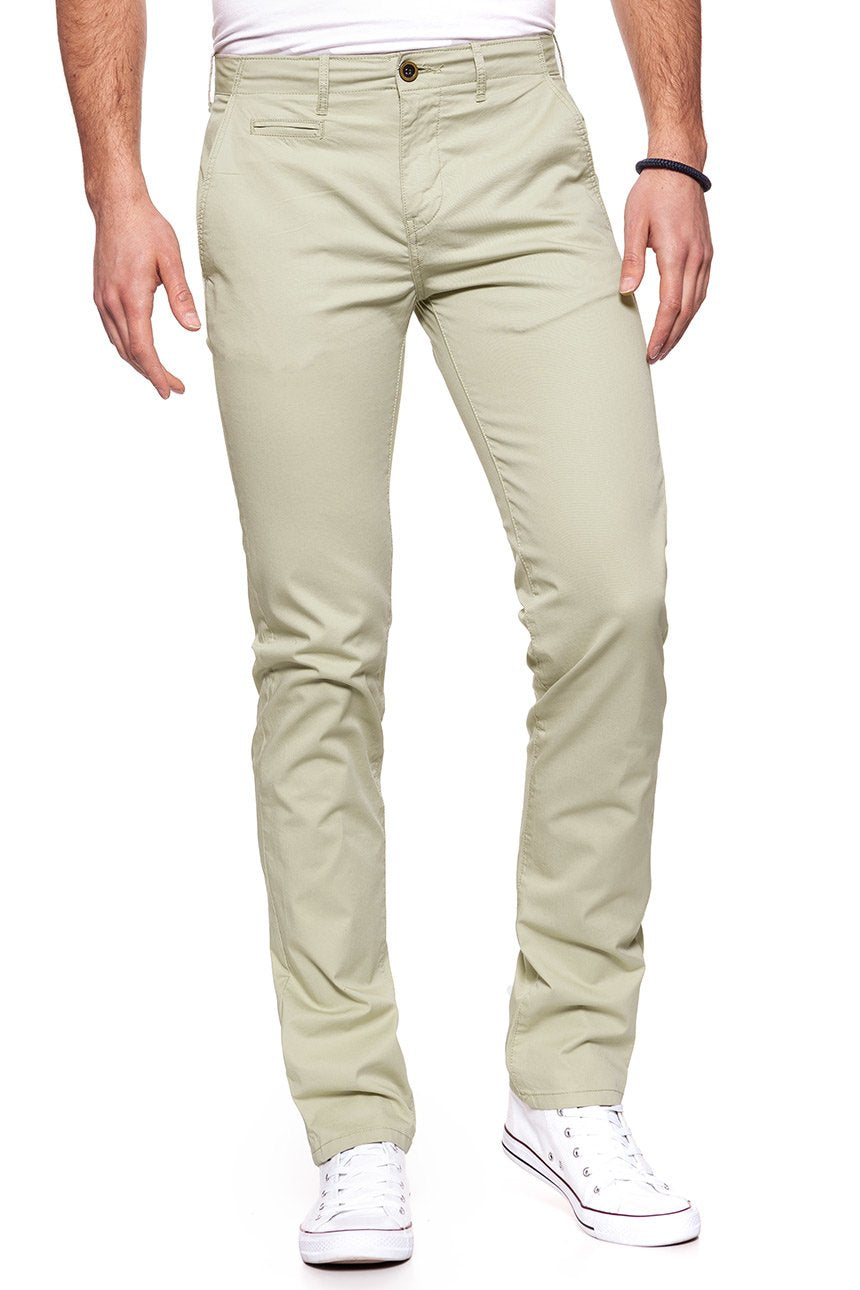 WRANGLER SPODNIE MĘSKIE CHINO CAMEL W14LOO49J