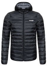 KURTKA WRANGLER PUFFER JACKET BLACK W4666X401