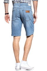 KRÓTKIE SPODENKI WRANGLER DENIM SHORT LIGHT FEATHER W14CQA14R