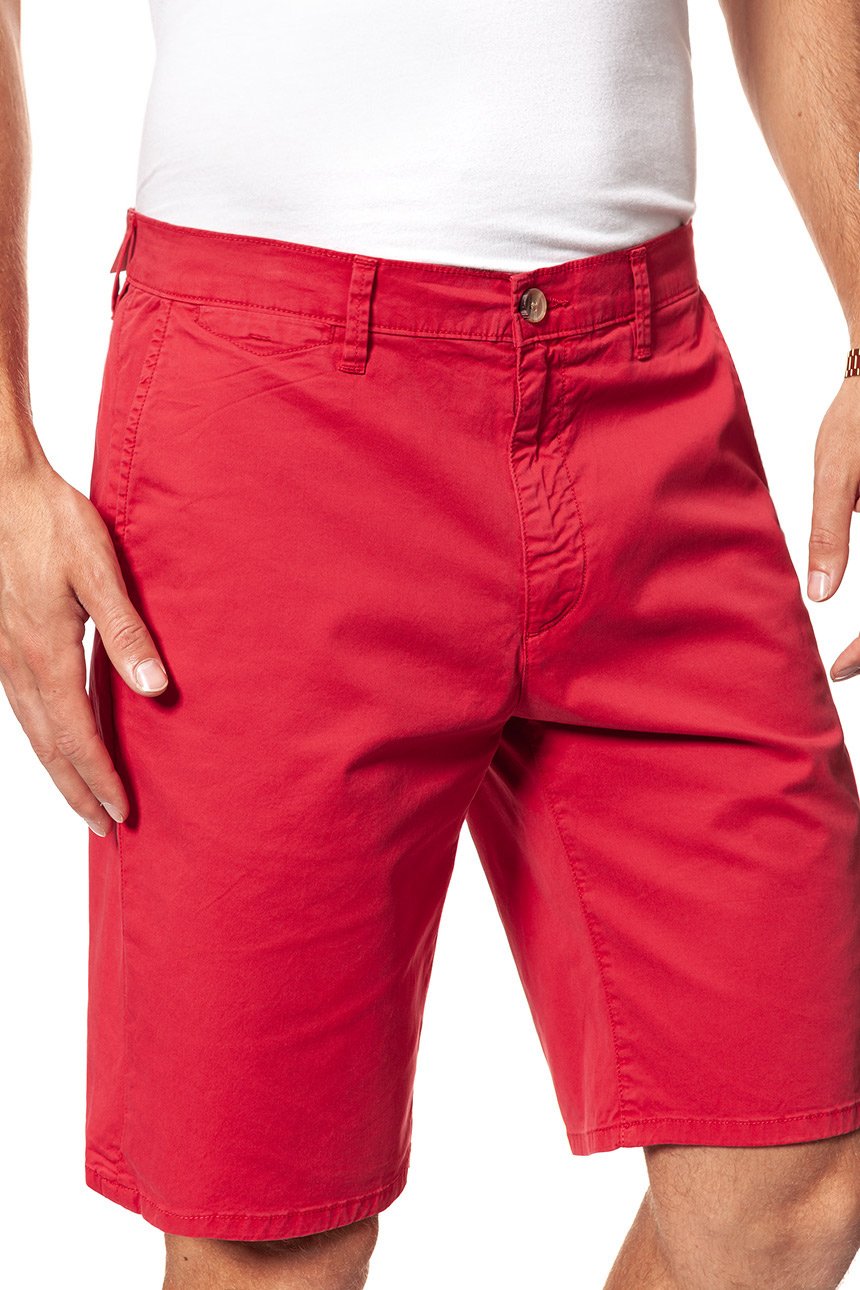 KRÓTKIE SPODENKI WRANGLER CHINO SHORT SCARLET RED W14AMM14A