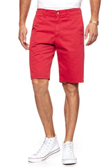 KRÓTKIE SPODENKI WRANGLER CHINO SHORT SCARLET RED W14AMM14A