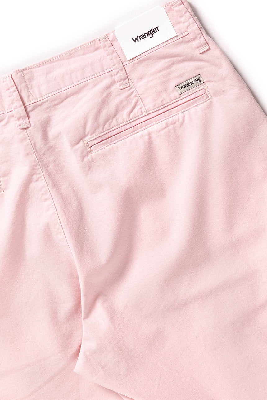 KRÓTKIE SPODENKI WRANGLER CHINO SHORT PEPPA PINK W14AMM20A