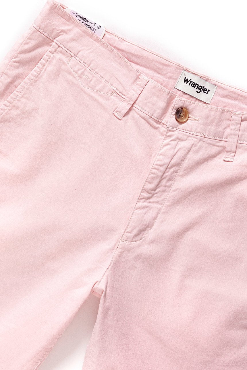 KRÓTKIE SPODENKI WRANGLER CHINO SHORT PEPPA PINK W14AMM20A