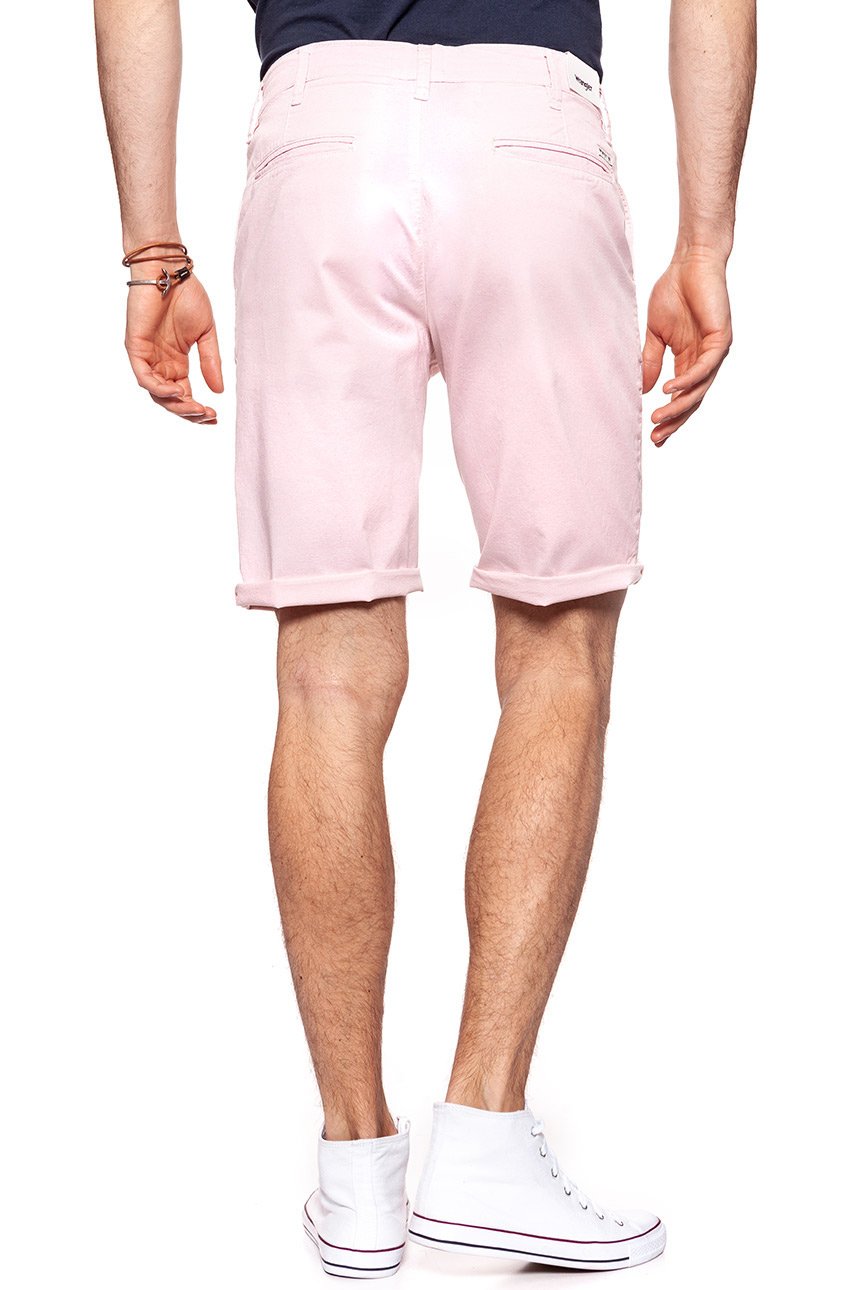 KRÓTKIE SPODENKI WRANGLER CHINO SHORT PEPPA PINK W14AMM20A