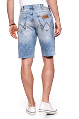 KRÓTKIE SPODENKI WRANGLER DENIM SHORT GLASTON BLUE W14CGW13S