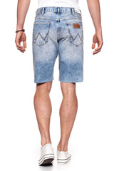 KRÓTKIE SPODENKI WRANGLER DENIM SHORT GLASTON BLUE W14CGW13S