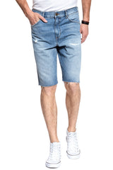 KRÓTKIE SPODENKI WRANGLER DENIM SHORT BLUE LAND W14CGW15W