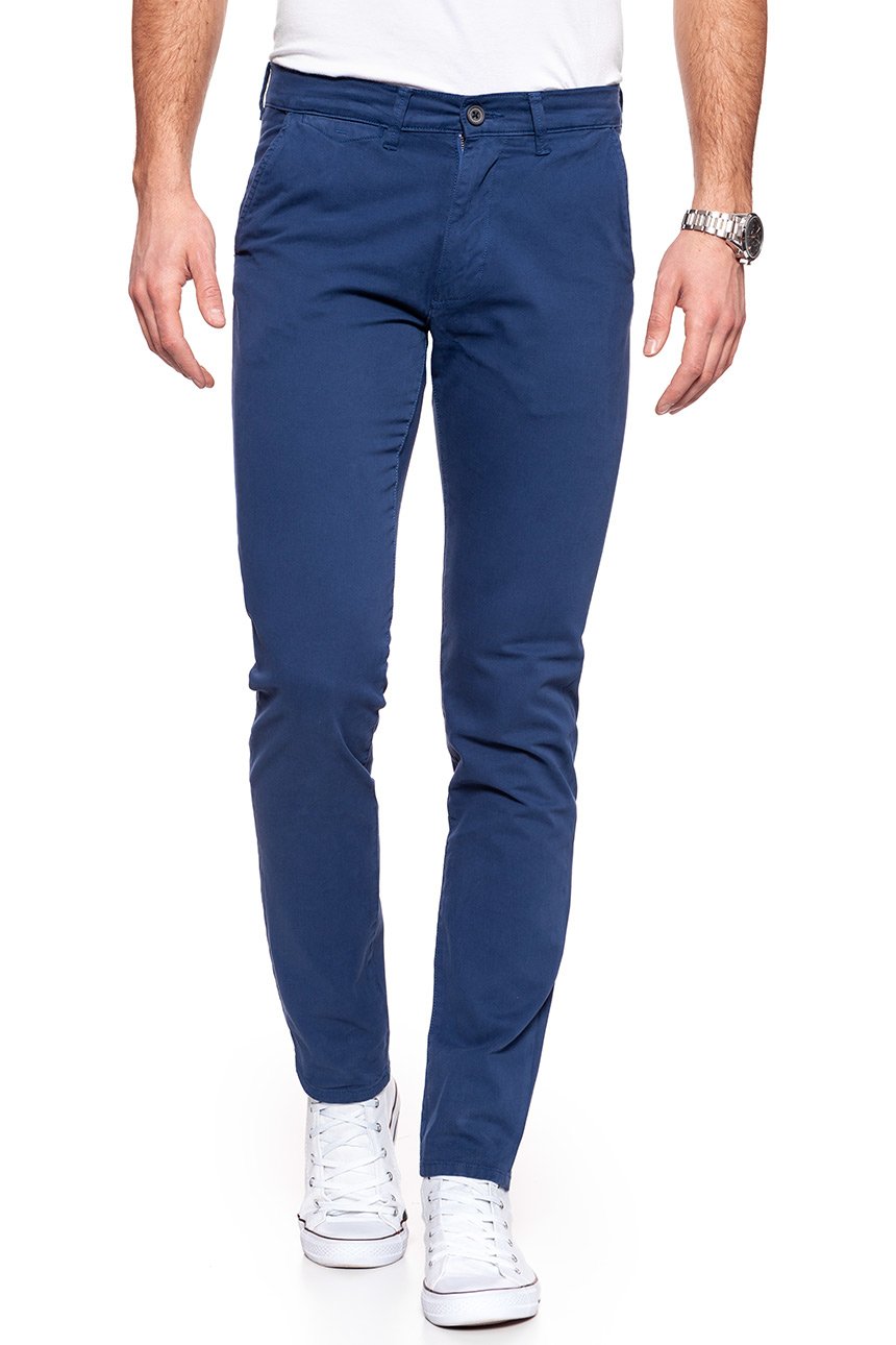 WRANGLER SPODNIE MĘSKIE CHINO BLUE DEPTHS W16LHB13Y