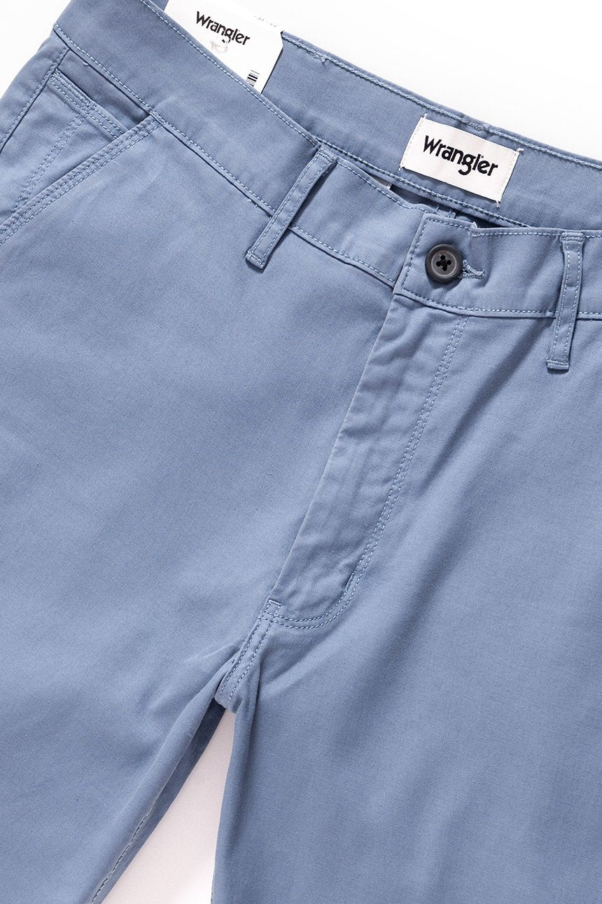 WRANGLER SPODNIE MĘSKIE CHINO FLINSTONE BLUE W16LHE13F