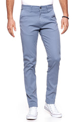 WRANGLER SPODNIE MĘSKIE CHINO FLINSTONE BLUE W16LHE13F