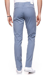 WRANGLER SPODNIE MĘSKIE CHINO FLINSTONE BLUE W16LHE13F