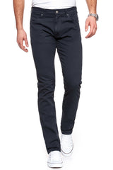 WRANGLER SPODNIE MĘSKIE LARSTON NAVY WASHED W18SHD49I