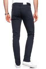 WRANGLER SPODNIE MĘSKIE LARSTON NAVY WASHED W18SHD49I