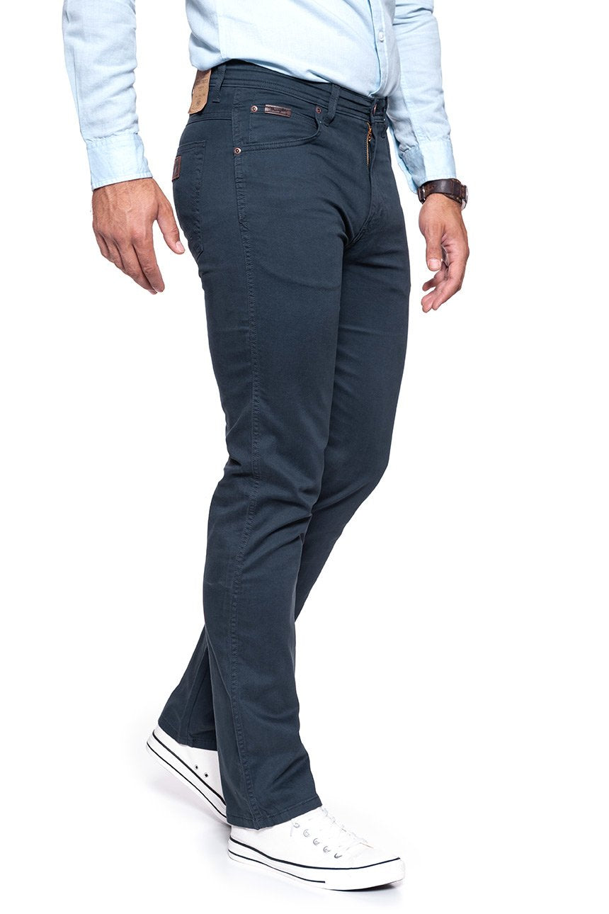 WRANGLER SPODNIE MĘSKIE ARIZONA STRETCH NAVY W12OP849I