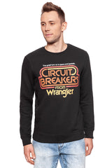 BLUZA WRANGLER MĘSKA CIRCUIT SWEAT FADED BLACK W6546I4V6