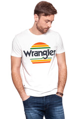 KOSZULKA WRANGLER FESTIVAL TEE VINTGE OFFWHITE W7B44DE1Y