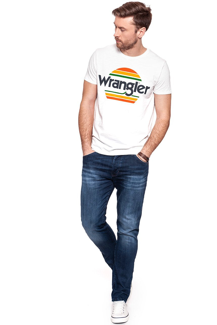 KOSZULKA WRANGLER FESTIVAL TEE VINTGE OFFWHITE W7B44DE1Y