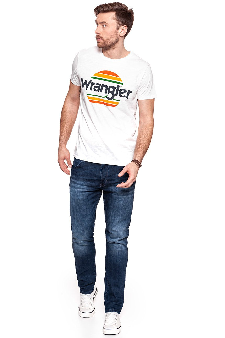 KOSZULKA WRANGLER FESTIVAL TEE VINTGE OFFWHITE W7B44DE1Y