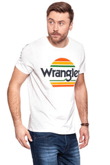 KOSZULKA WRANGLER FESTIVAL TEE VINTGE OFFWHITE W7B44DE1Y