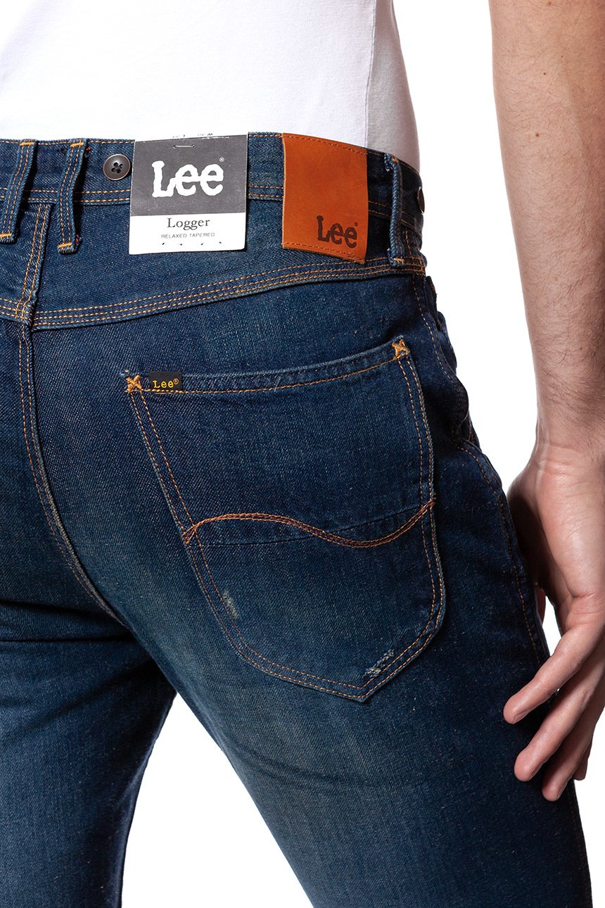 JEANSY LEE MĘSKIE LOGGER SLIM TAPERED L750DJDV