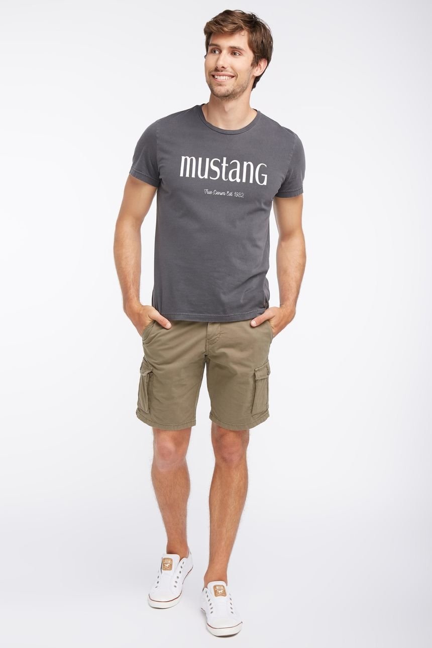 MUSTANG CLASSIC CARGO SHORT DUSKY GREEN 1005635 6287