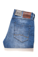 SPODENKI MĘSKIE MUSTANG Hampton Bermuda DENIM BLUE 1005648 5000 213