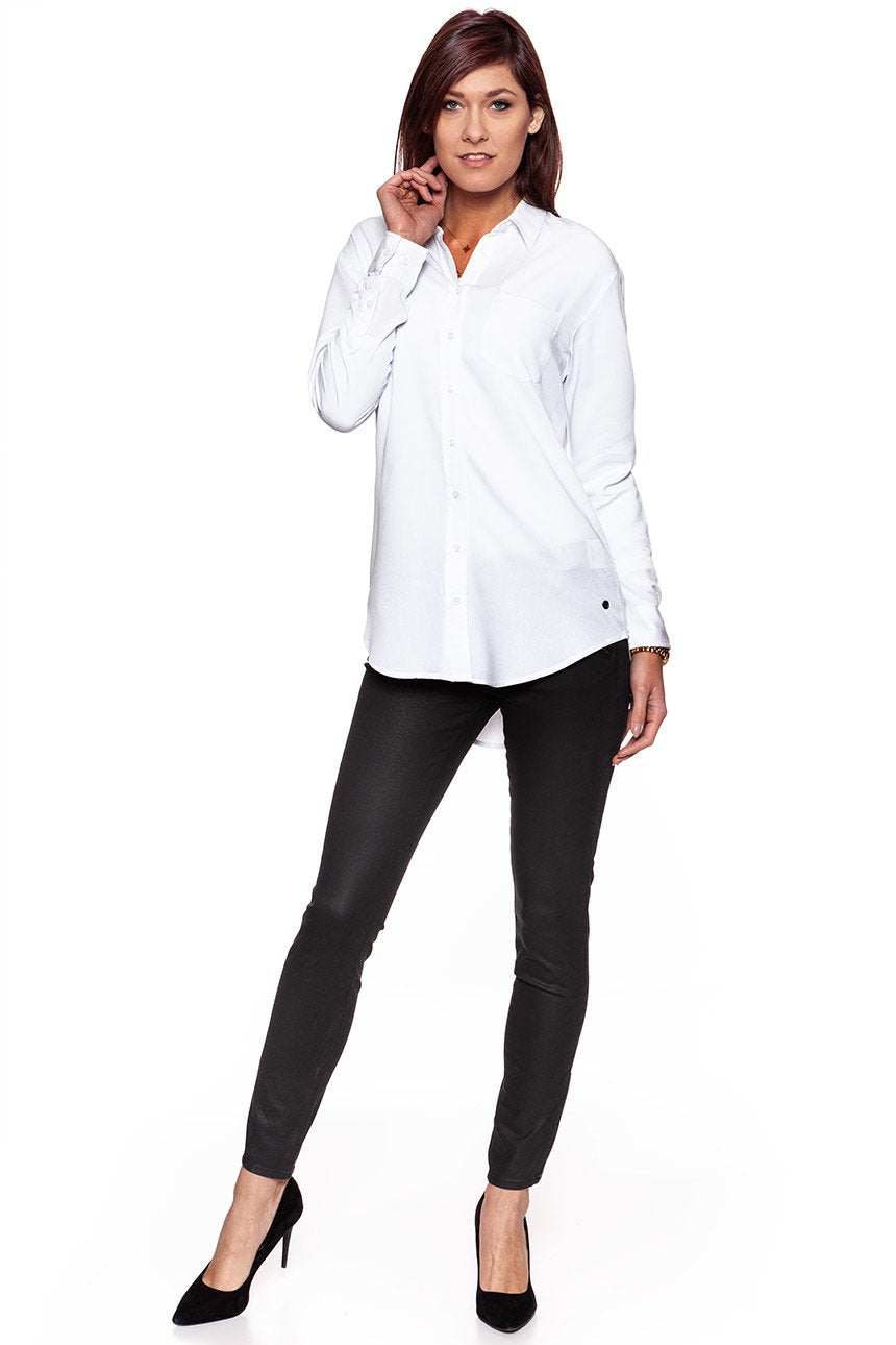 MUSTANG Long Blouse General White 1006539 2045