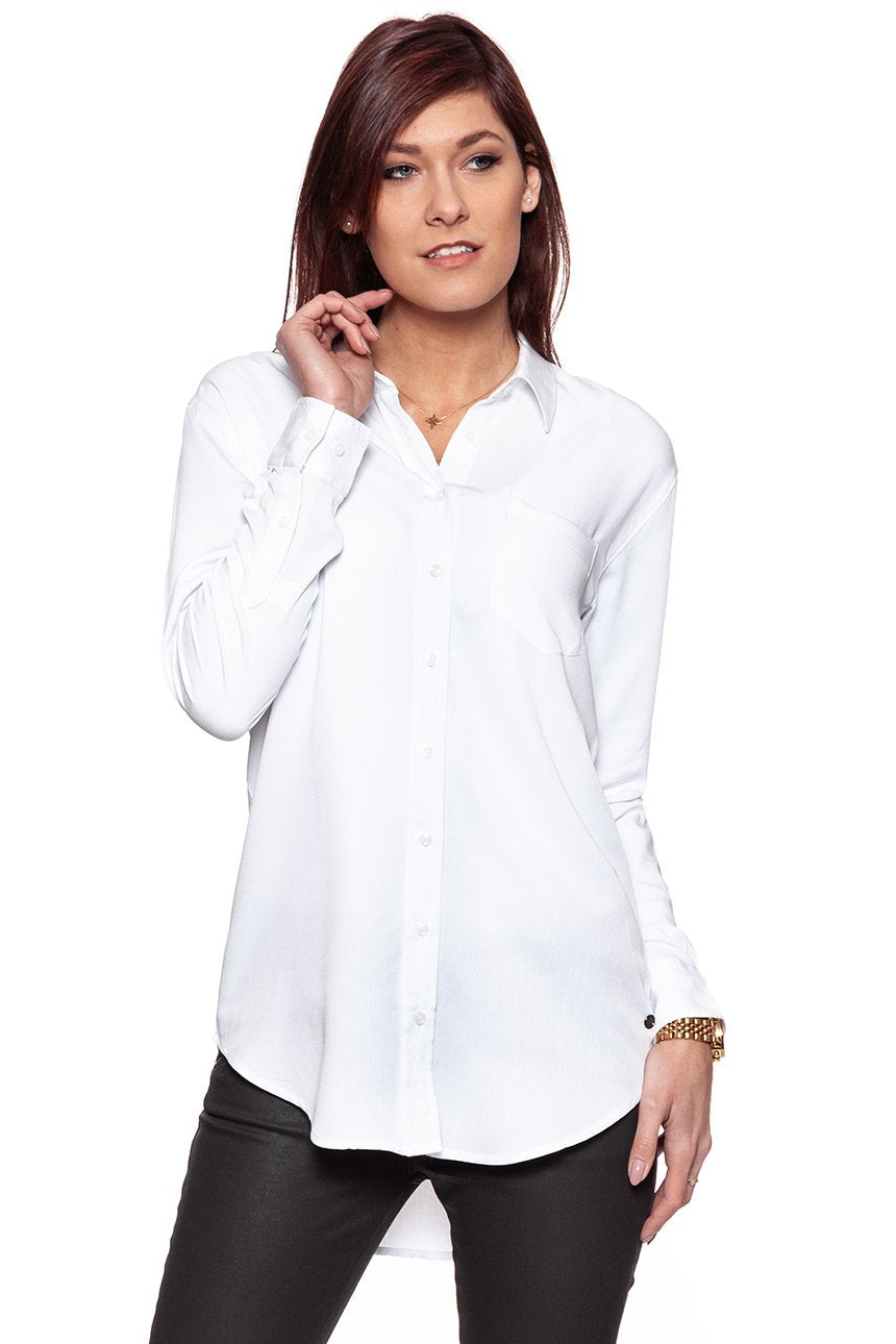 MUSTANG Long Blouse General White 1006539 2045