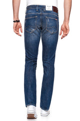 JEANSY MĘSKIE MUSTANG Chicago Tapered DENIM BLUE 1006586 5000 984