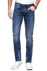 JEANSY MĘSKIE MUSTANG Oregon Tapered S DENIM BLUE 1006588 5000 883