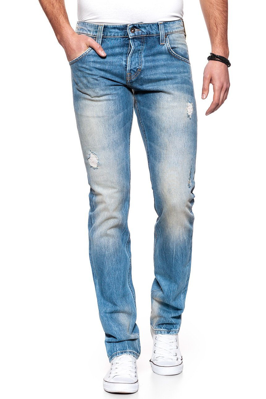 JEANSY MĘSKIE MUSTANG Chicago Tapered DENIM BLUE 1006667 5000 314