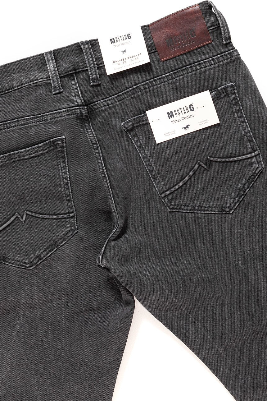 MUSTANG Chicago Tapered DENIM BLACK 1006668 4000 883