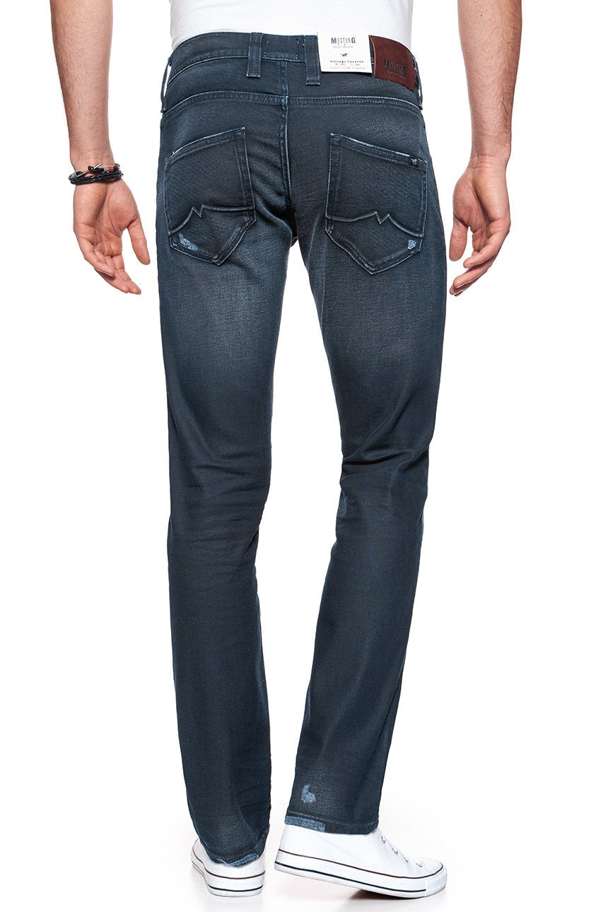 JEANSY MĘSKIE MUSTANG Chicago Tapered DENIM BLACK 1006669 4000 884