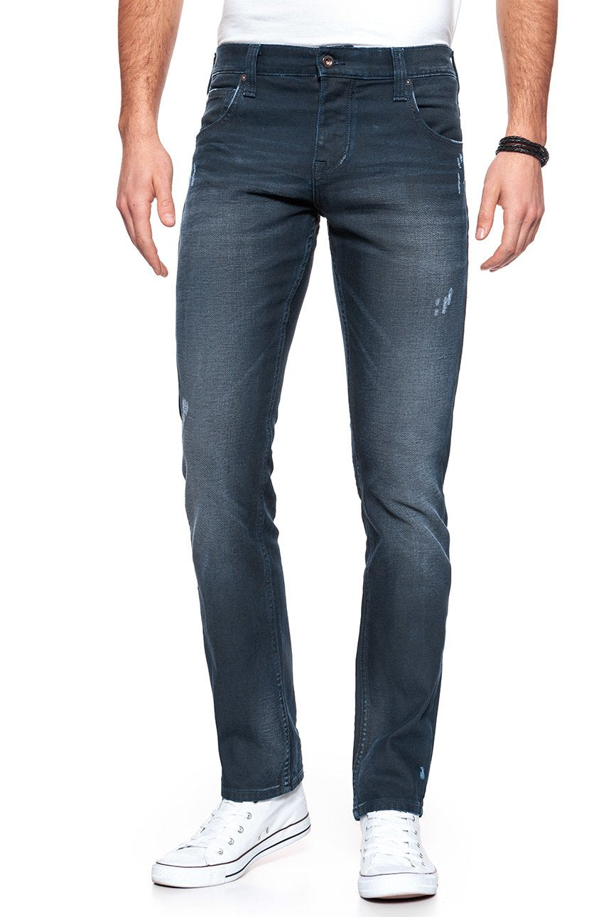 JEANSY MĘSKIE MUSTANG Chicago Tapered DENIM BLACK 1006669 4000 884