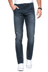 JEANSY MĘSKIE MUSTANG Chicago Tapered DENIM BLACK 1006669 4000 884