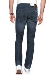 JEANSY MĘSKIE MUSTANG Chicago Tapered DENIM BLACK 1006669 4000 884