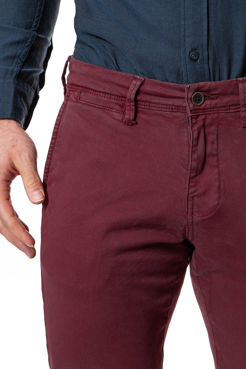 MUSTANG SPODNIE MĘSKIE Classic Chino CHOCOLATE TRUFFLE 1006674 7140