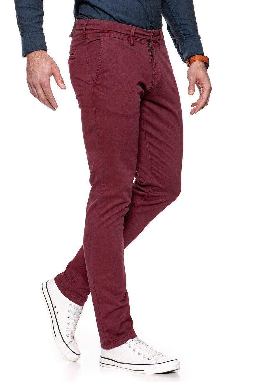 MUSTANG SPODNIE MĘSKIE Classic Chino CHOCOLATE TRUFFLE 1006674 7140